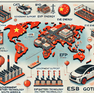 중국 배터리 산업의 구조부터 글로벌 전략, 정책, 리스크 인포그래픽
