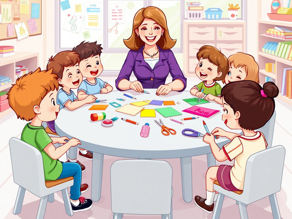 유아 교육 자료 제작, 생성형 도구로 10분 컷 관련 사진