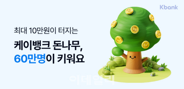 케이뱅크 돈나무 키우기 알아본다면