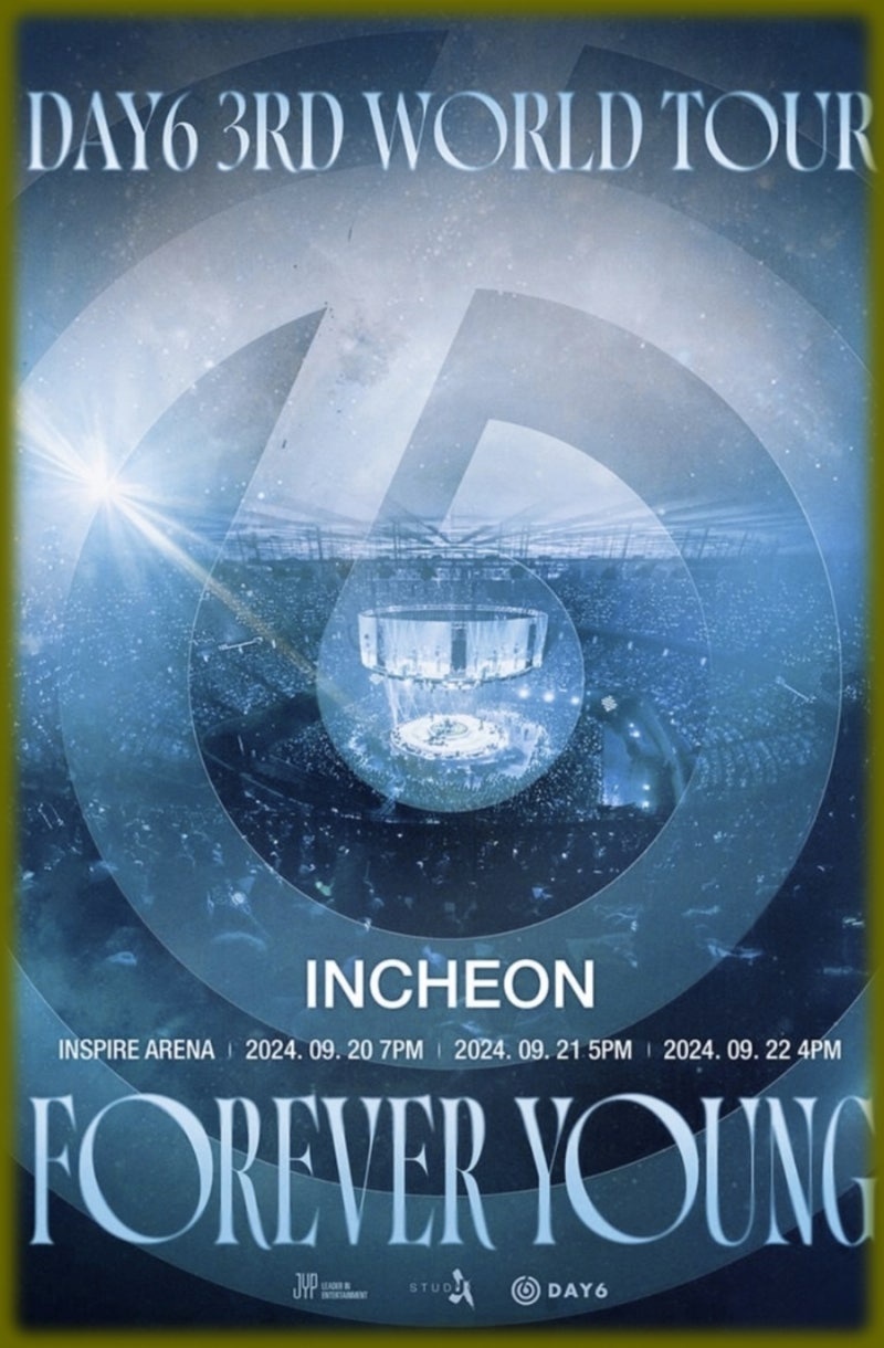 데이식스 콘서트 포스터