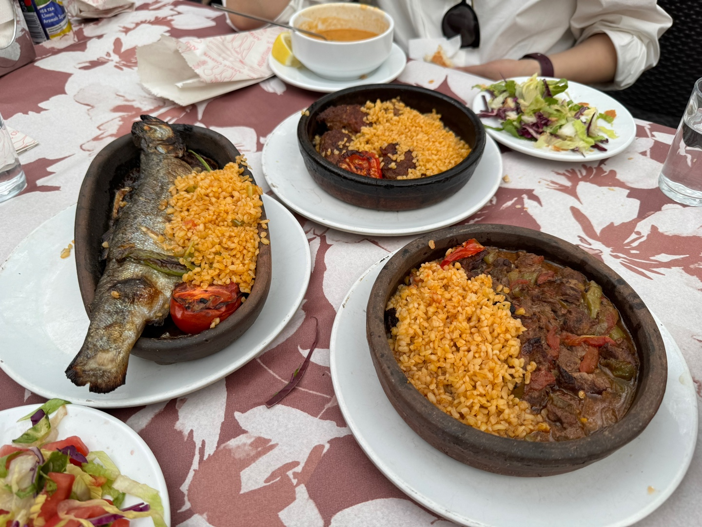 ÇINAR RESTAURANT 식사