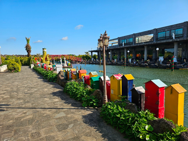 베니스랜드 사진촬영 조형물