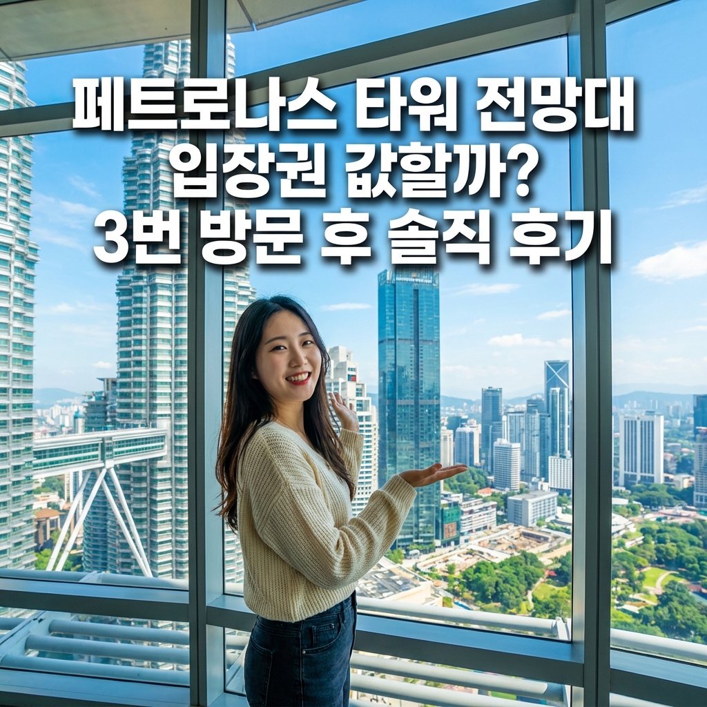 페트로나스 타워 전망대 입장권 값할까? 3번 방문 후 솔직 후기