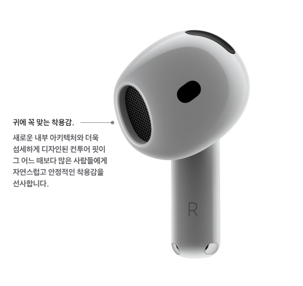 에어팟 4 디자인
