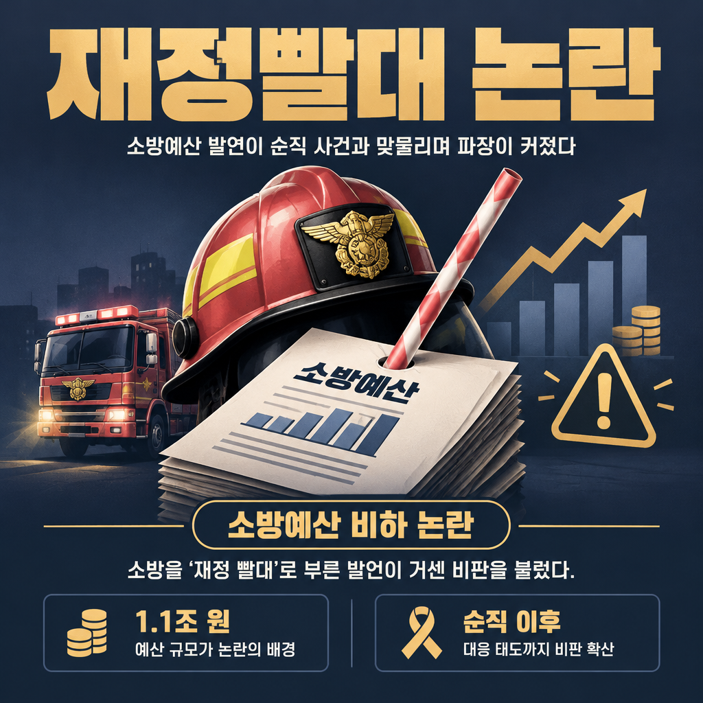 재정빨대 논란