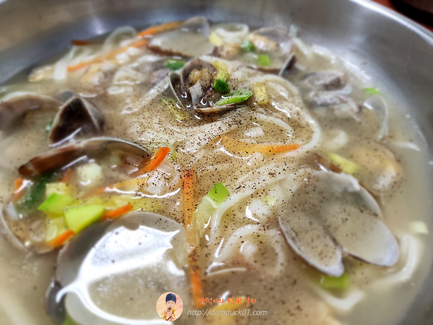 바지락 칼국수