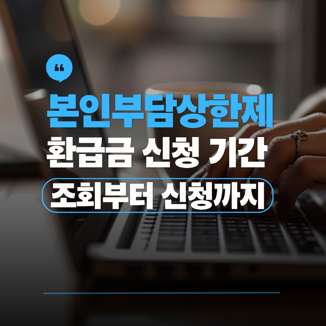 2026 본인부담상한제 환급금 신청 기간, 조회부터 신청까지 관련 사진