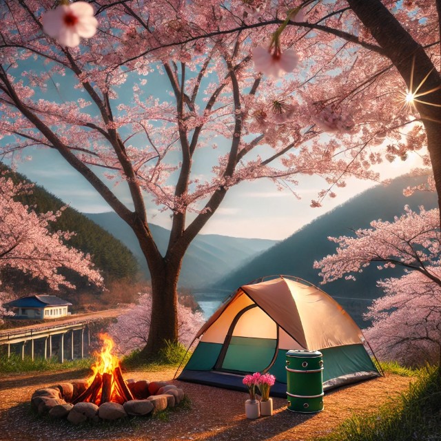 경상남도 벚꽃 캠핑장 추천_관련사진