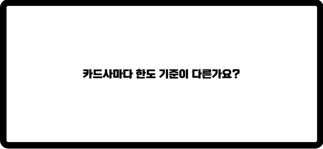 신용카드 한도대출