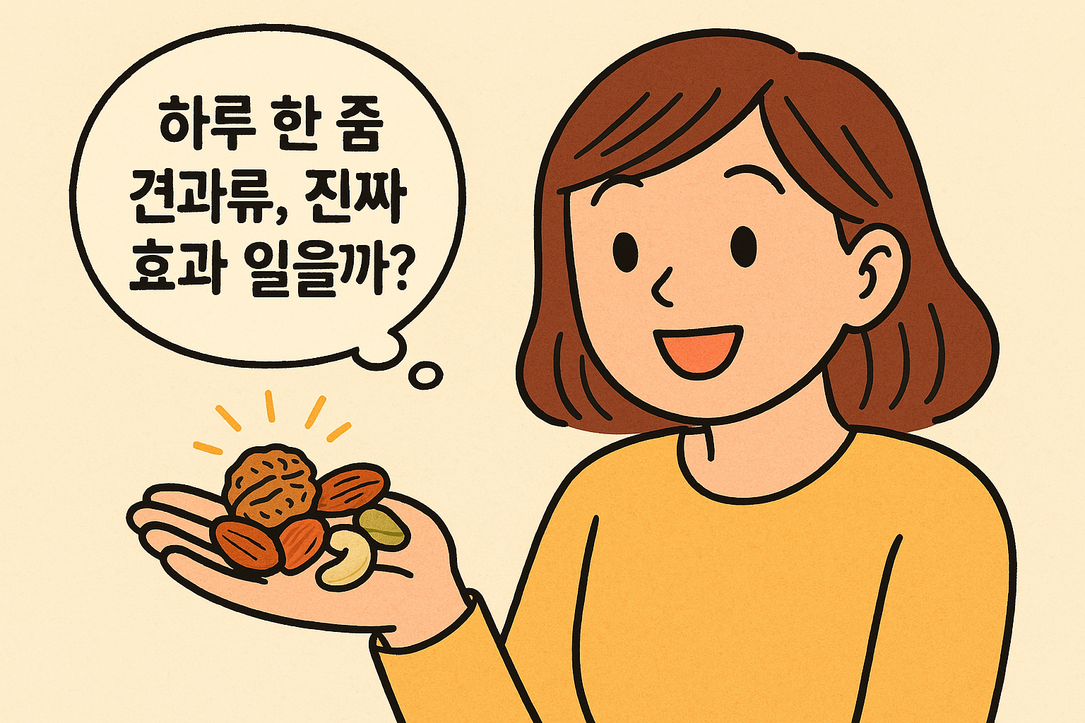 하루 한 줌 견과류, 진짜 효과 있을까?