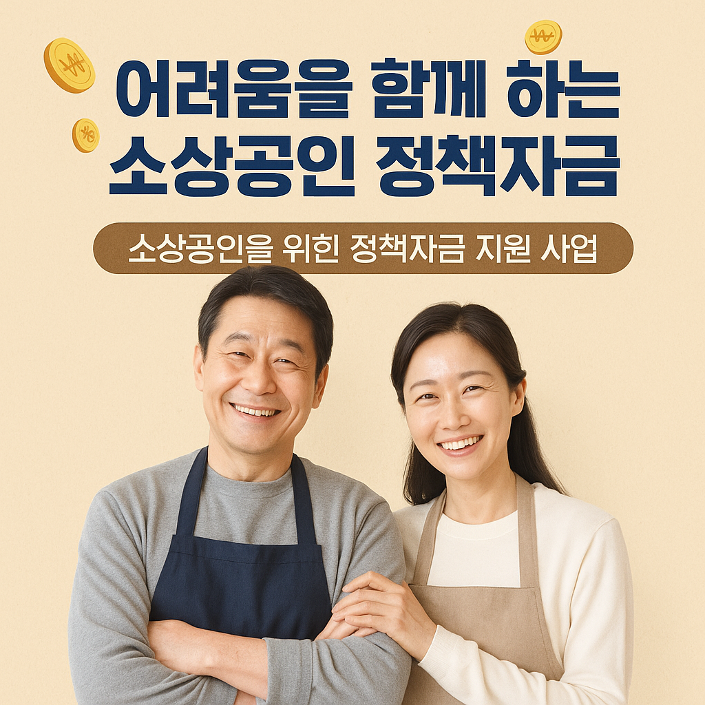 소상공인 정책자금 관련 사진첨부