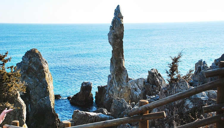 추암해수욕장-촛대바위