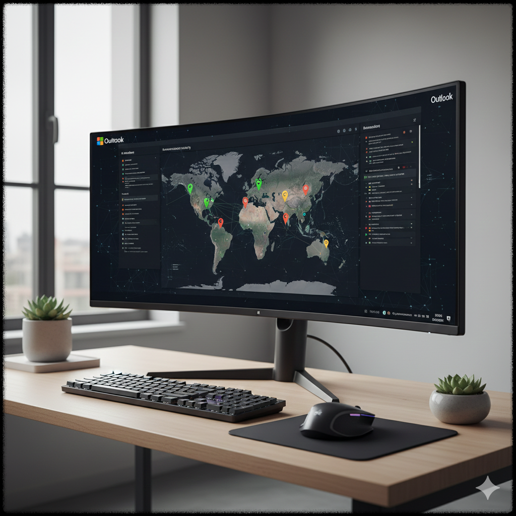 이상 로그인 기록으로 개인정보 침해 여부를 확인하는 모습