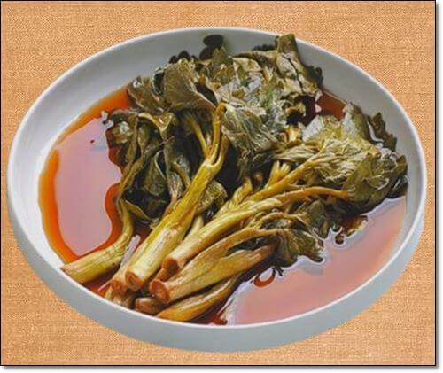 방풍 장아찌