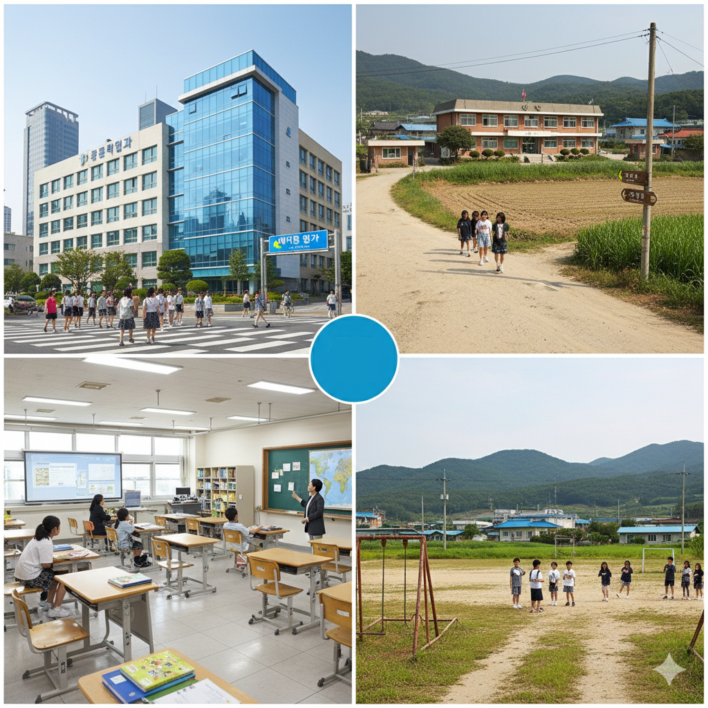 서울과 지방 수능 격차