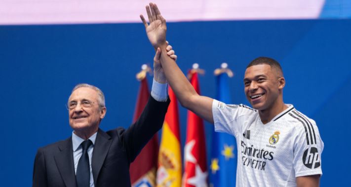 음바페 입단식 레알 마드리드 이적 킬리안