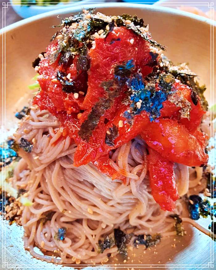 속초, 고성, 송지호 해수욕장 맛집 BTS뷔, 박서준, 인더숲, 메밀 막국수, 수육