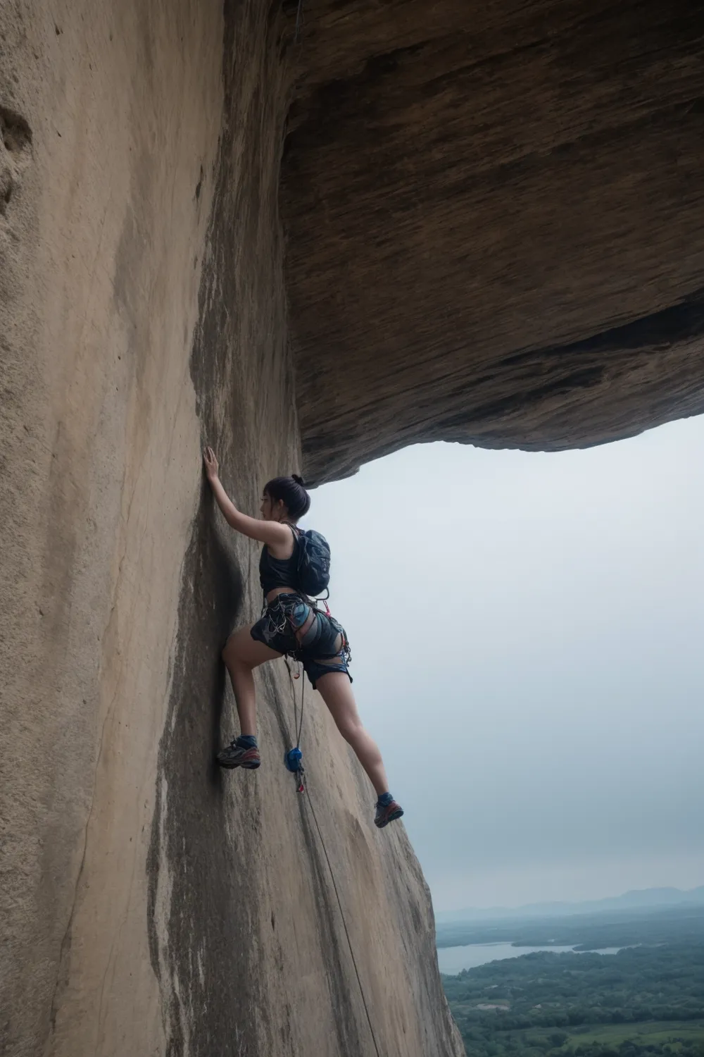 Stable diffusion AI Picture-Climbing