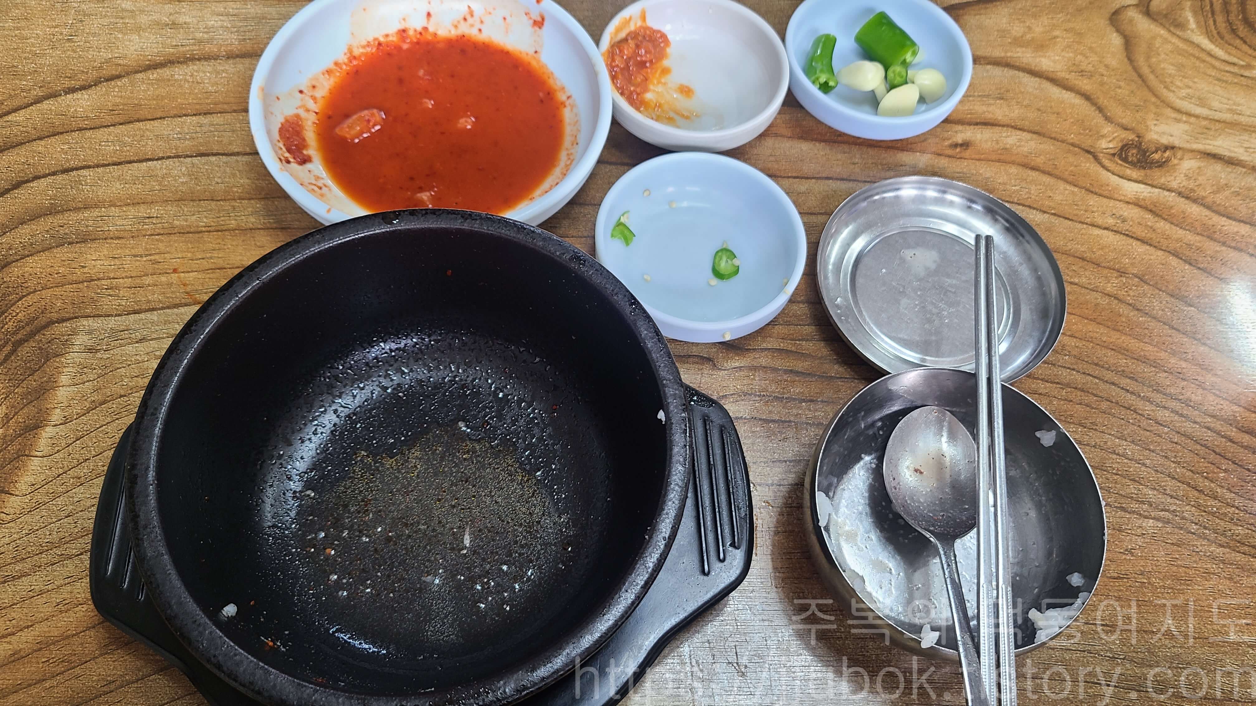 고을순대국-식사-마무리