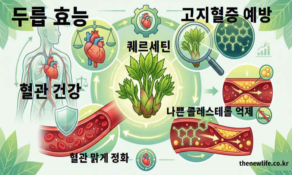 두릅 효능 혈관 건강 고혈압 예방