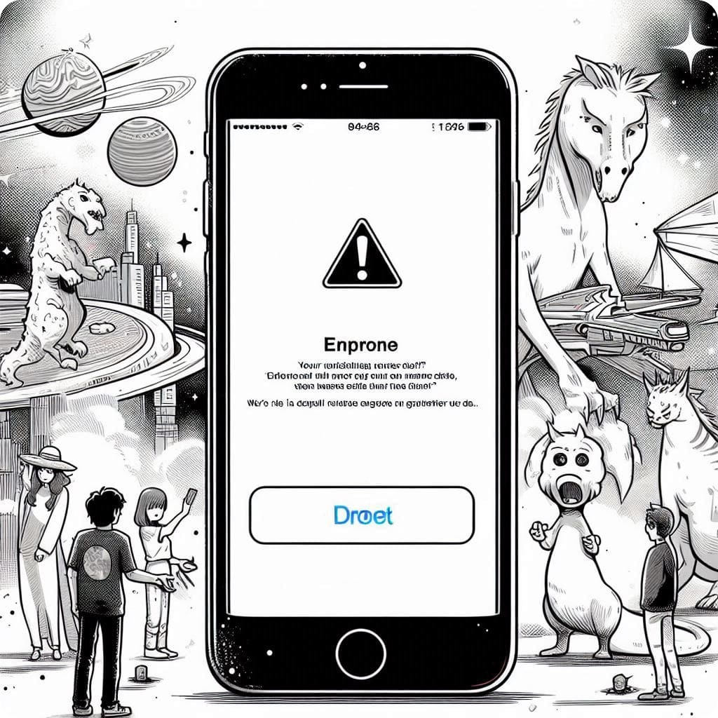 iPhone screen freezes