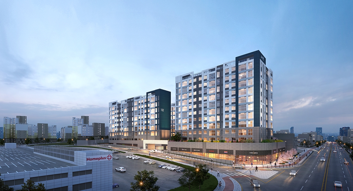 번영로 서한이다음 프레스티지 조감도