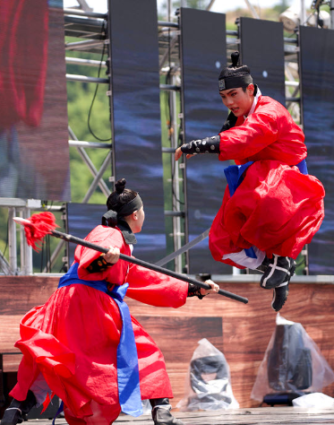 거제옥포대첩 공연