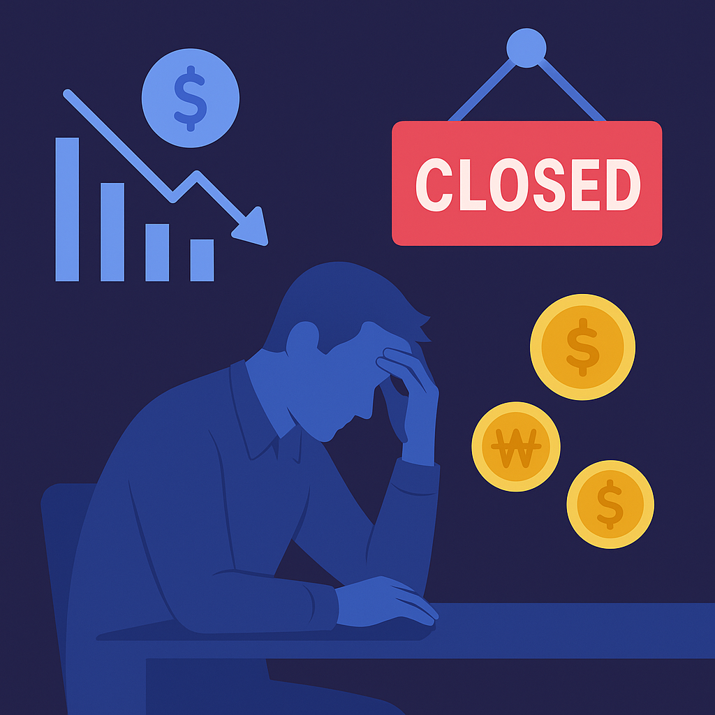 퇴직 후 가게 차리기 전에 꼭 봐야 할 자영업 폐업 현실