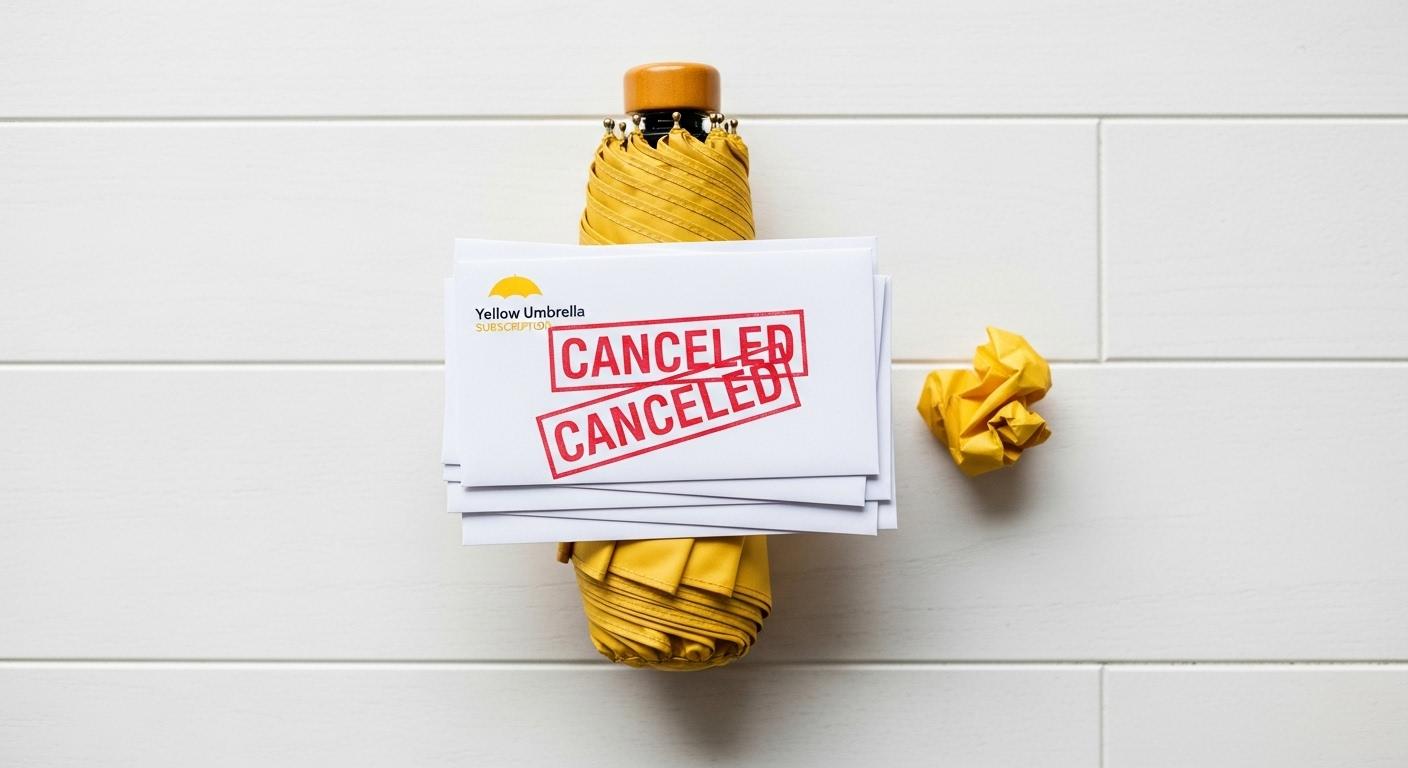 노란우산 해지 신청