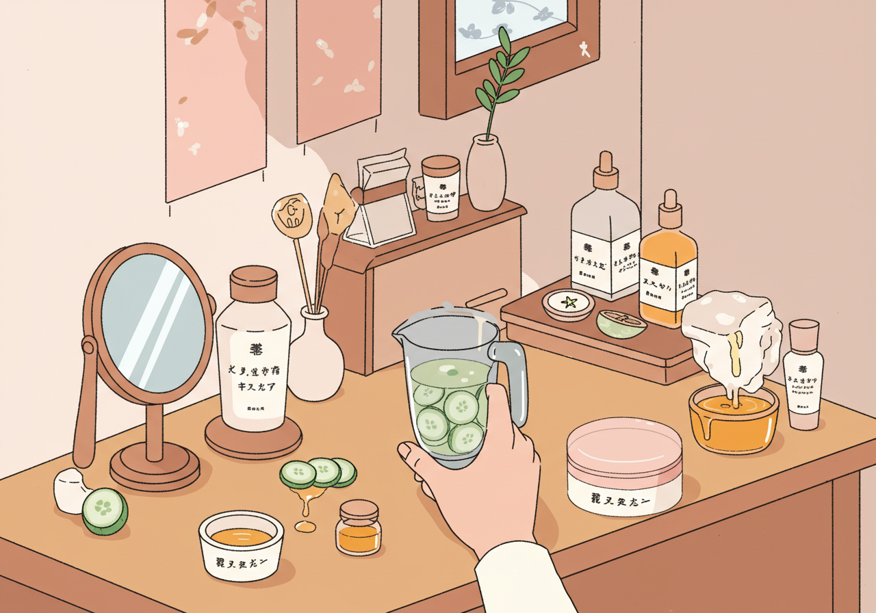 오이 효능 제대로 알고 오이팩으로 피부 진정과 수분 보충하기