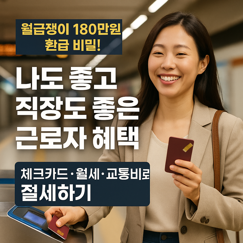 [4편] 나도 좋고 직장도 좋은 근로자 혜택