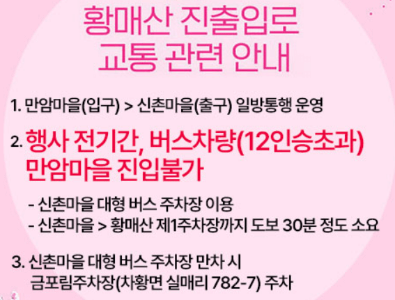 2024 산청 황매산 철쭉축제 주차장3