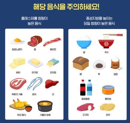 고지혈증 음식