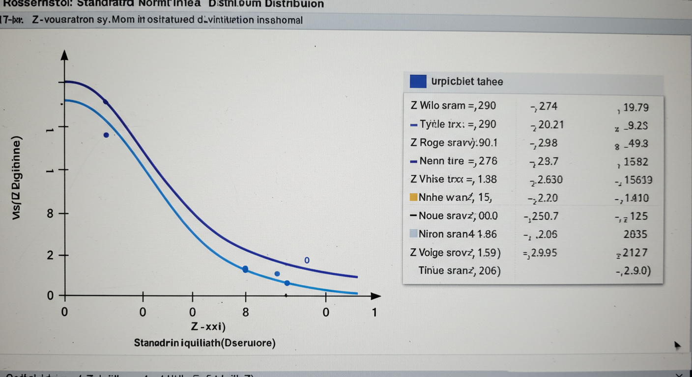 정규분포표 활용 가이드: 시험 성적, 키 등 내 데이터를 분석해보자!