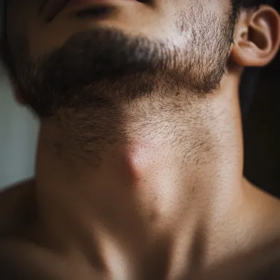 목에 물집 치료법2