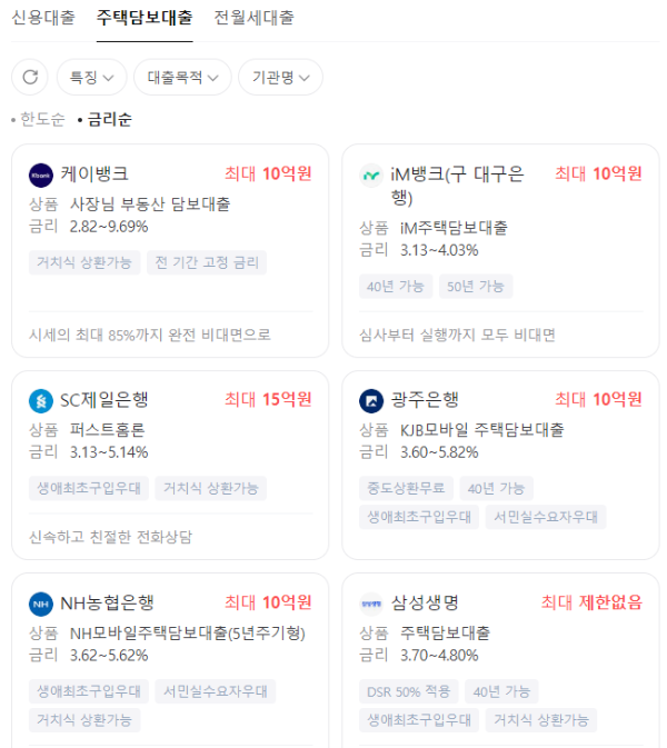 부동산 대출