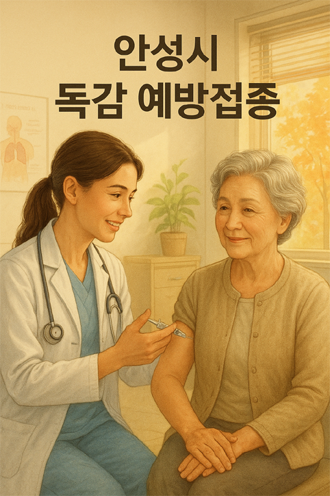 안성시 독감 예방접종 이미지