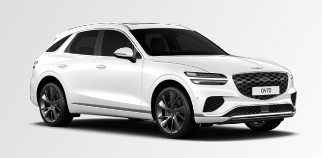 2025 제네시스 GV70 전측면 사진
