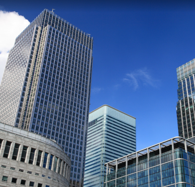 아파트와 푸른 하늘