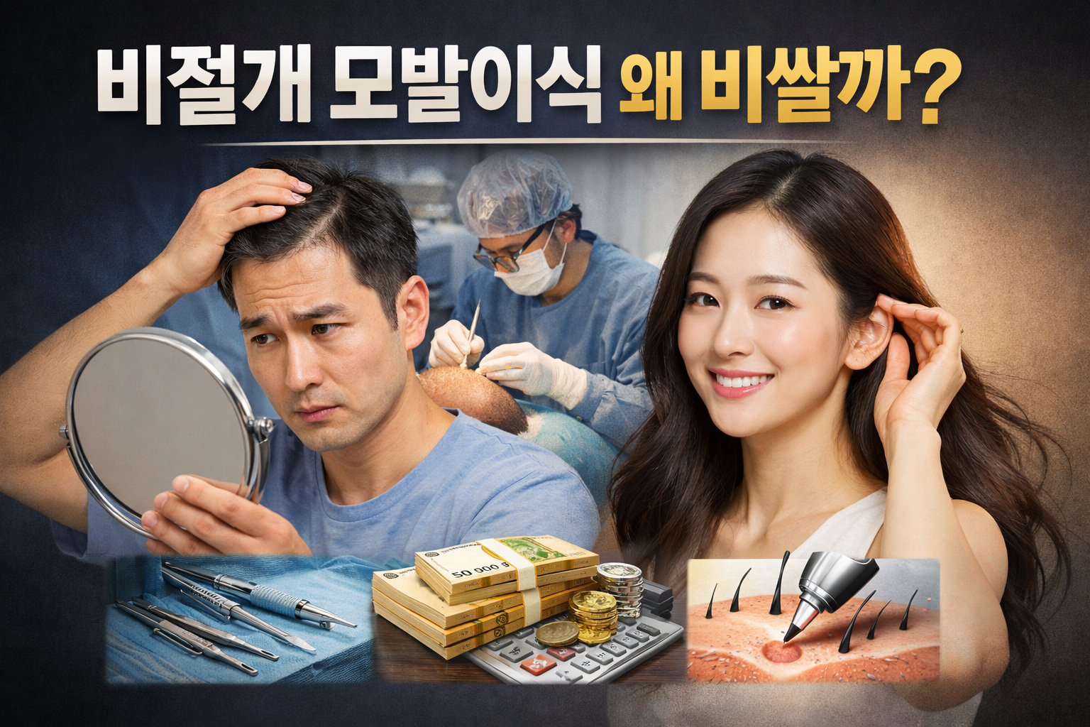 비절개 모발이식 비용