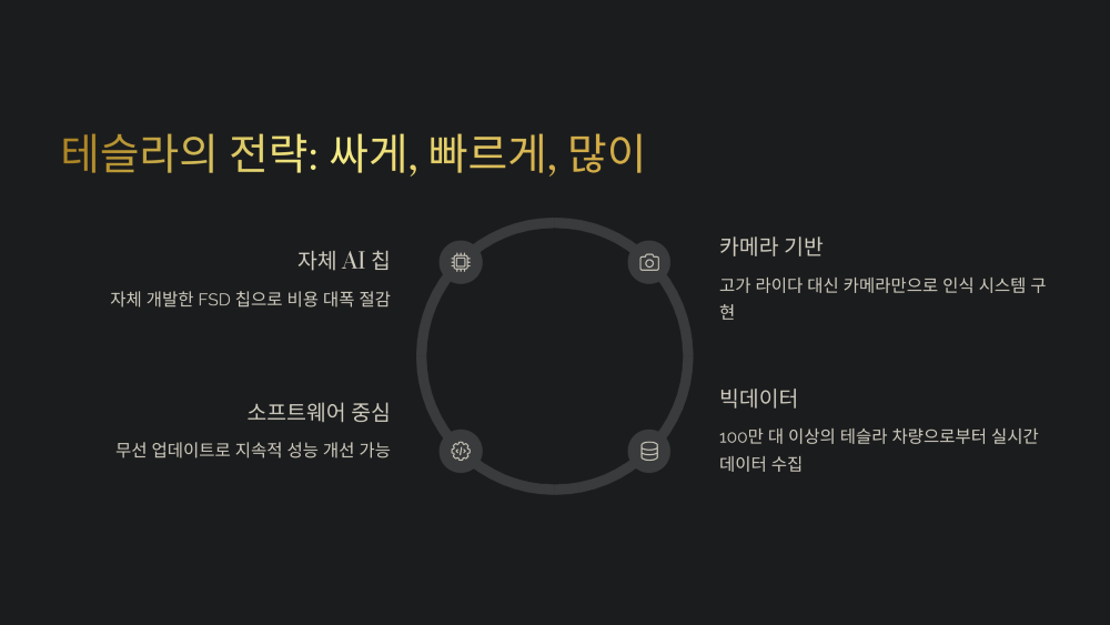 테슬라의 전략: 싸게, 빠르게, 많이