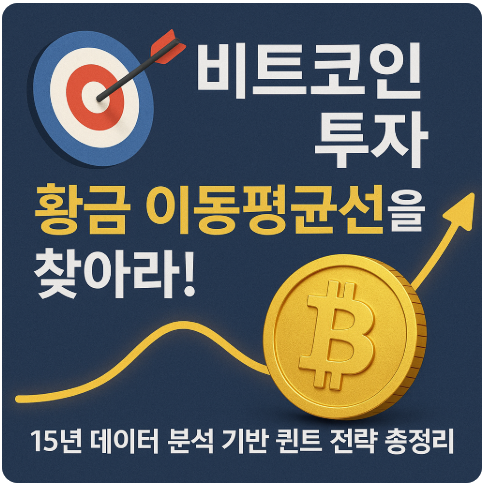비트코인 투자, 황금 이동평균선을 찾아라! ❘ 15년 데이터 분석 기반 퀀트 전략 총정리