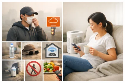 미세먼지 심한 날 실내외 대처 방법6