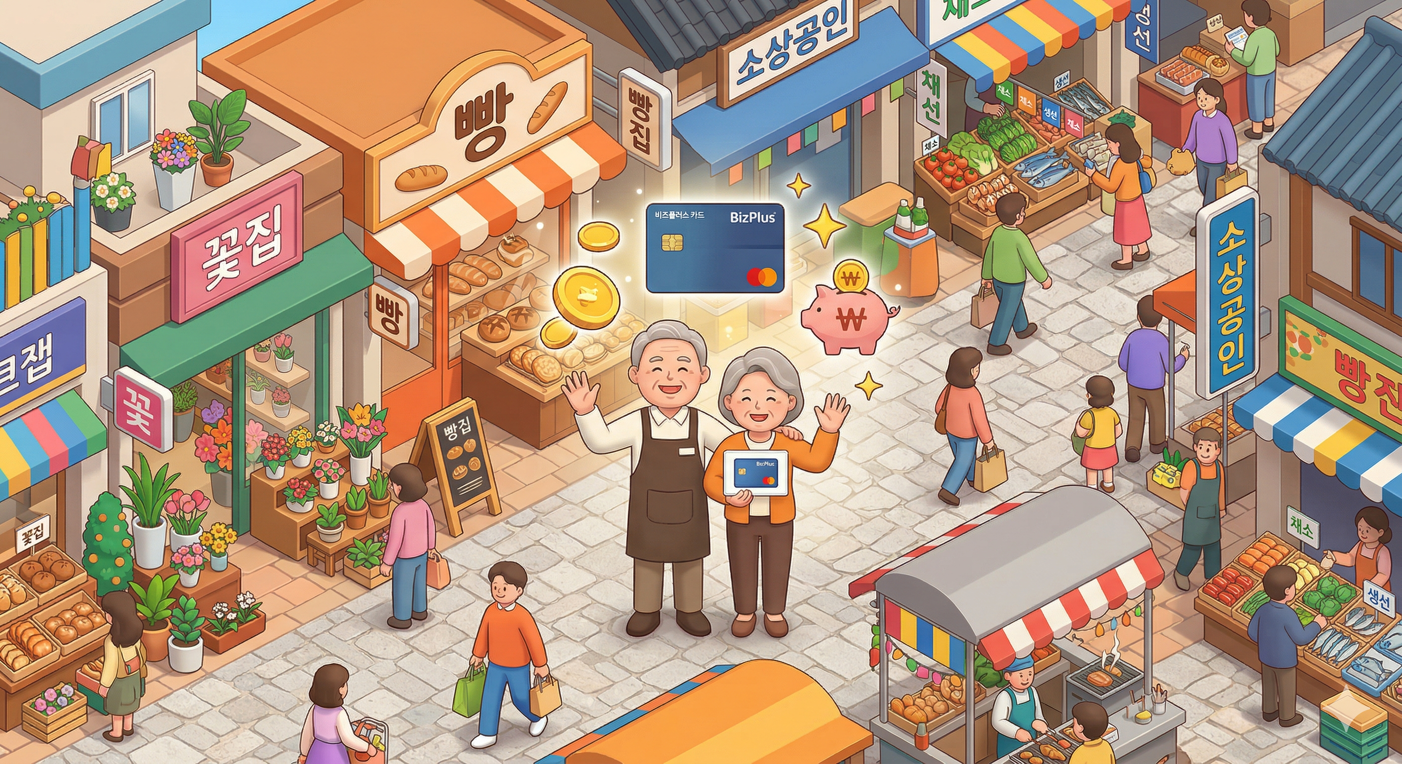 소상공인 전용 비즈플러스 카드 신청 방법, 사용처, 한도