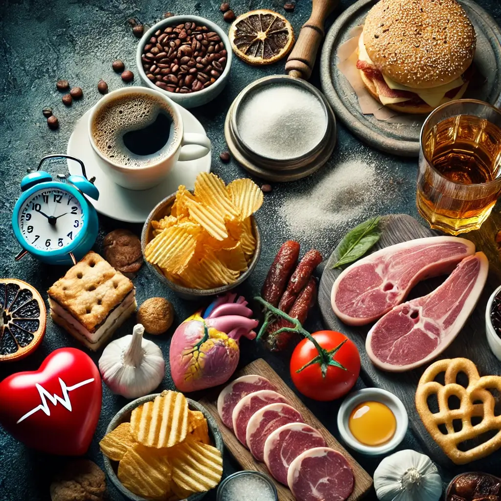 부정맥에 피해야 할 음식