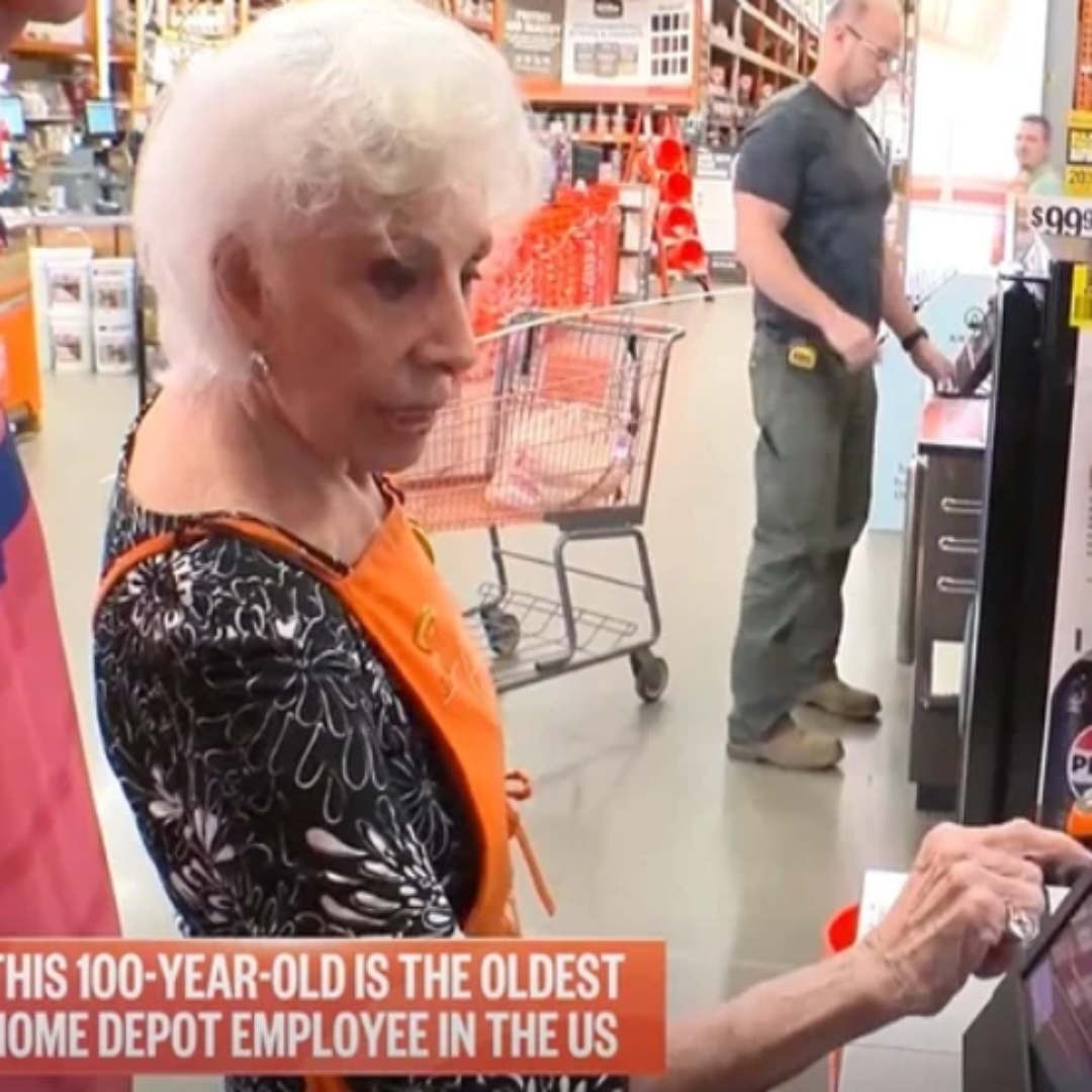 100세에도 매일 출근하는 할머니