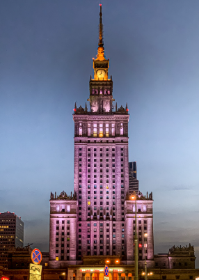 폴란드 바르샤바 건물 사진