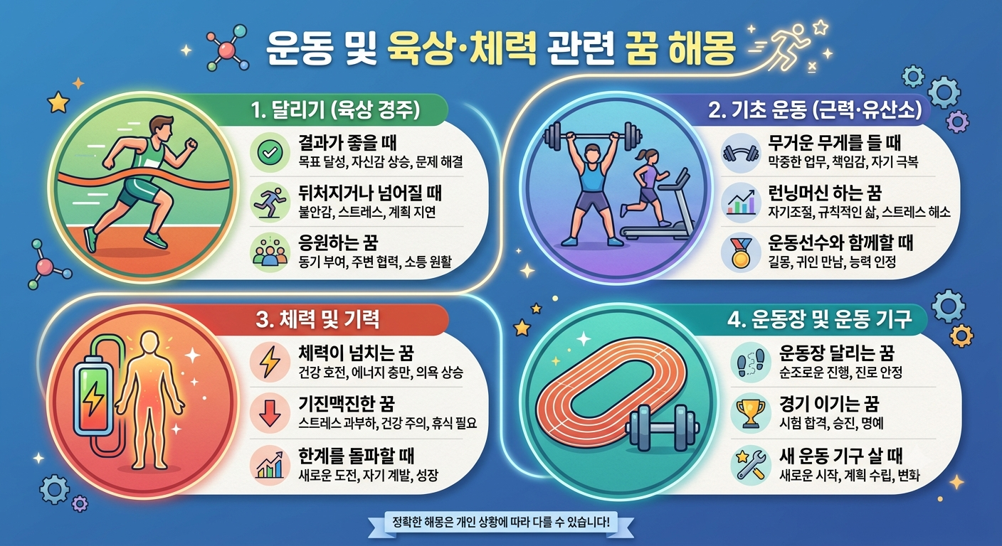 운동&middot;춤&middot;요가 등 몸을 움직이는 꿈