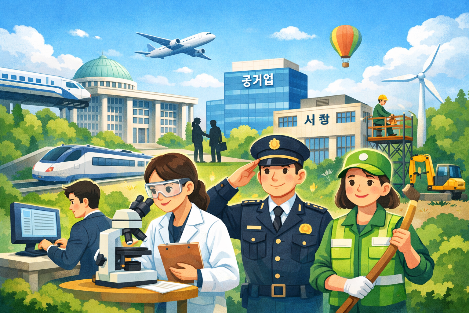 공공일자리 포털 홈페이지 바로가기 총정리|나라일터·워크넷·잡알리오 한눈에 관련 사진