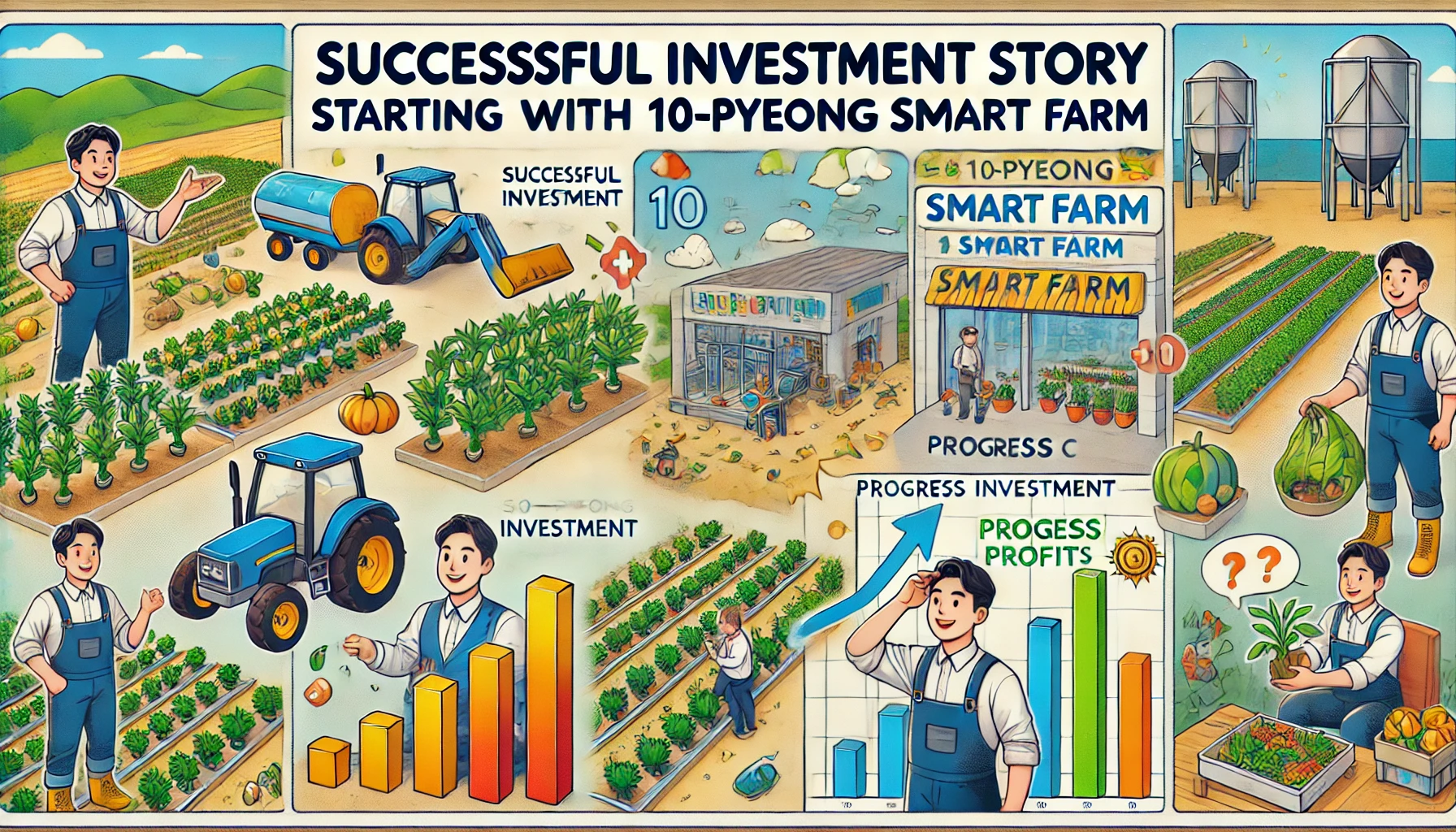 10평 규모 스마트팜으로 시작한 투자 성공 사례